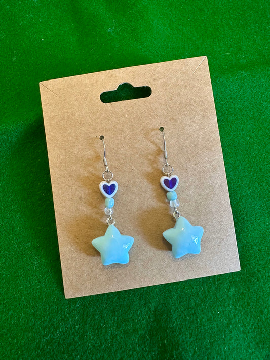 Bubble Star Earrings