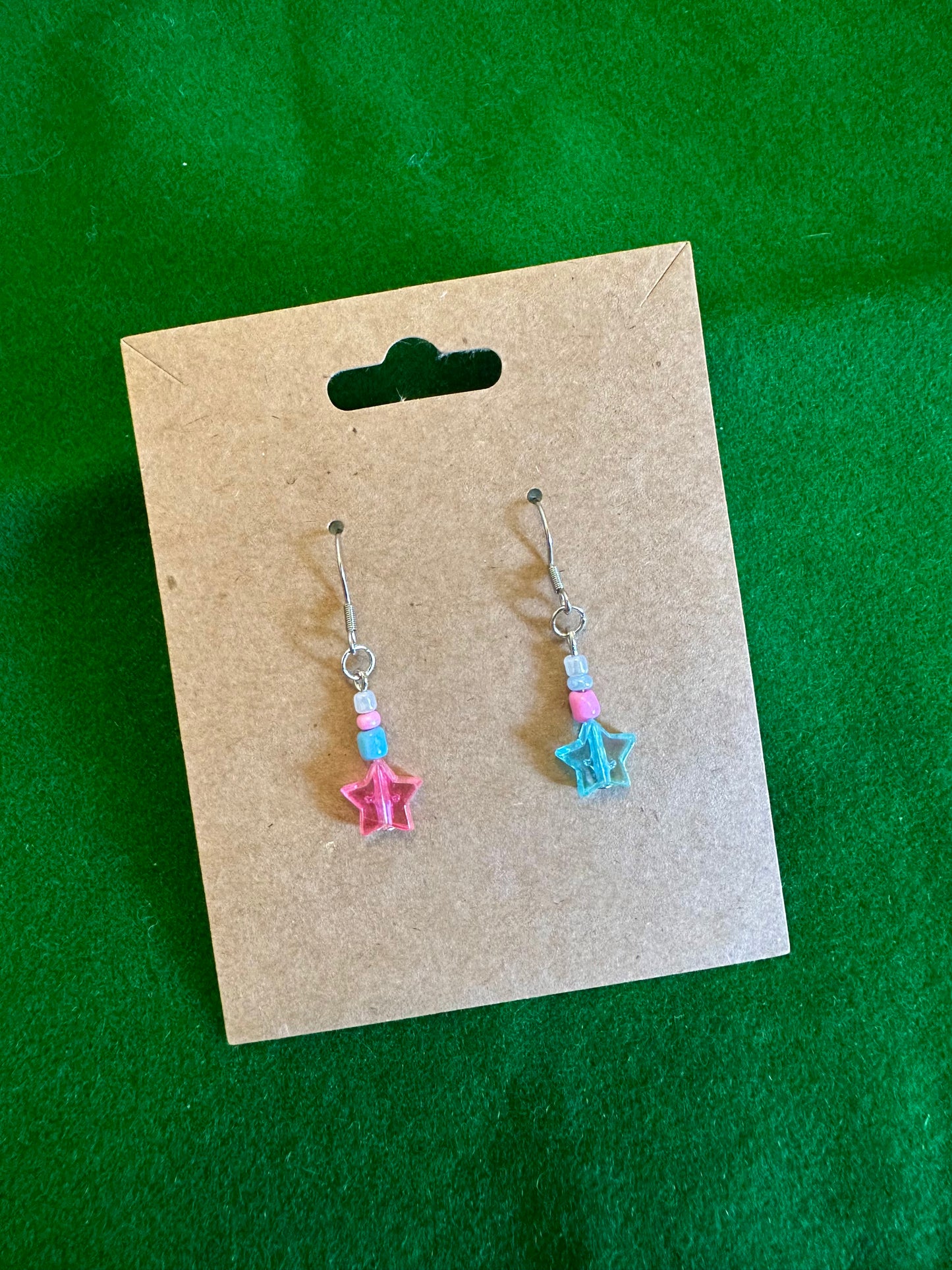 Mismatched Star Earrings